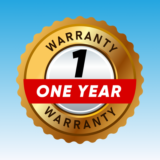 1 Year Replacement Warranty